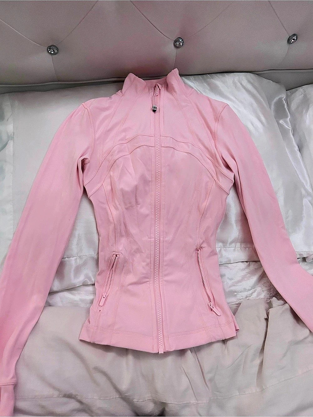 Lululemon Define Jacket Pink Full-Zip Athletic Jacket